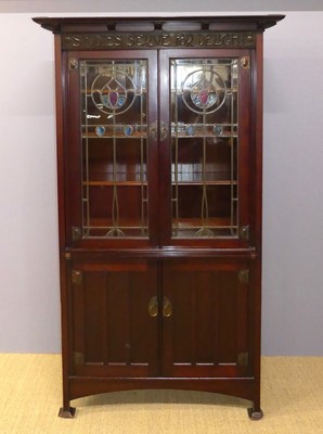 Lot 380 - Shapland and Petter - an Arts & Crafts walnut...