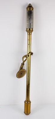 Lot 273 - R.N. Disterro of Lisbon - a lacquered brass...
