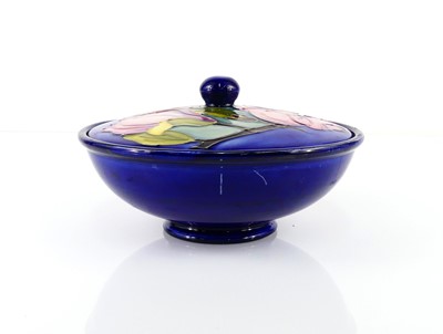 Lot 151 - A Moorcroft Pink Magnolia pattern pottery...
