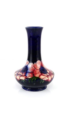 Lot 213 - A Moorcroft Anemone pattern pottery vase, of...