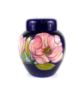 Lot 203 - A large Moorcroft Pink Magnolia pattern...