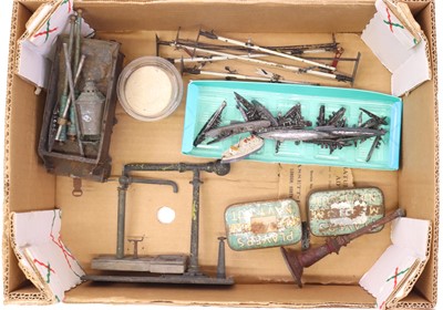 Lot 354 - Bassett Lowke 0 gauge LNWR tender, together...