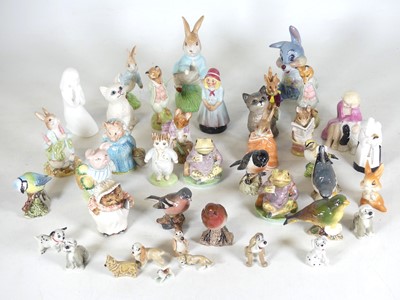 Lot 88 - A collection of Beswick Beatrix Potter figures,...