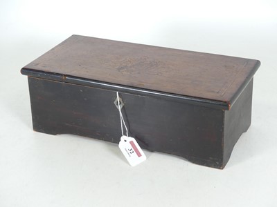 Lot 32 - A 19th century Swiss music box, playing eight...