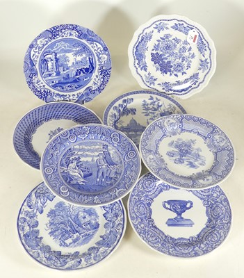 Lot 25 - A collection of seven Spode Blue Room...