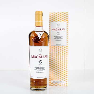 Lot 1240 - The Macallan Colour Collection 15 year old...