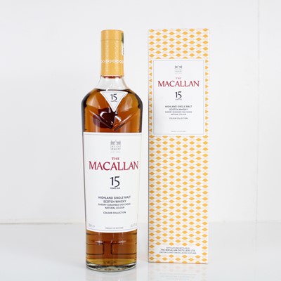 Lot 1241 - The Macallan Colour Collection 15 year old...