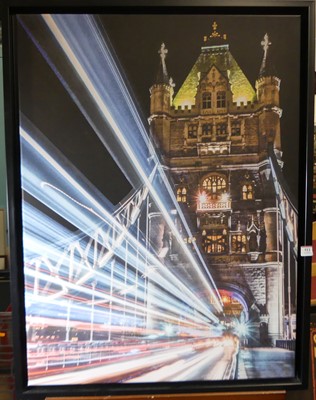 Lot 511 - Two modern canvas prints, being Tower Bridge...