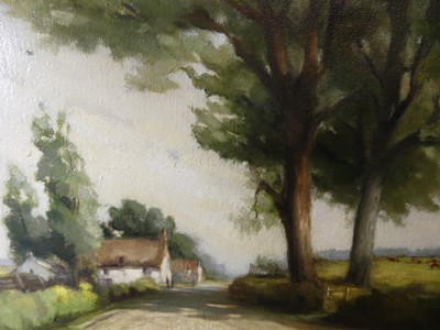 Lot 514 - Early 20th century school - Cattle in an...