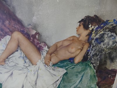 Lot 525 - William Russell Flint (1880-1969) - Reclining...