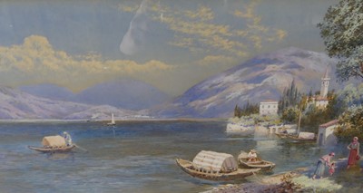 Lot 551 - Charles Rowbotham (1856-1921) - North Italian...