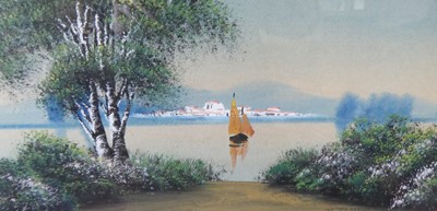 Lot 570 - Raymond Blossier (1925-2013) - Pair; River...