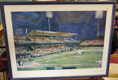 Lot 593 - Assorted pictures and prints, to include A....