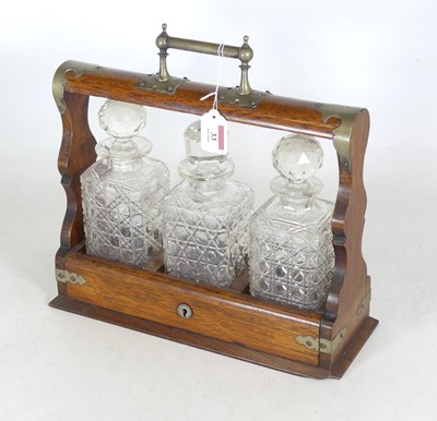 Lot 33 - An early 20th century metal mounted oak...