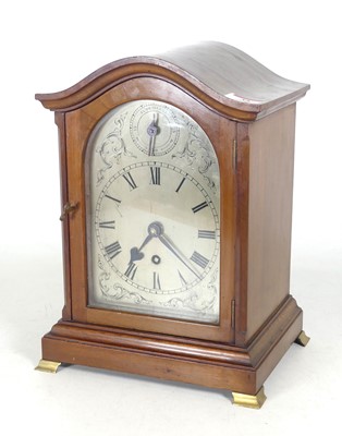 Lot 35 - An early 20th century mahogany cased bracket...