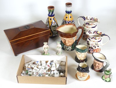 Lot 68 - A collection of ceramics, to include a pair of...