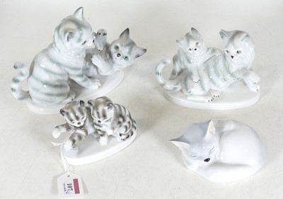 Lot 107 - A collection of four Gräfenthal porcelain...