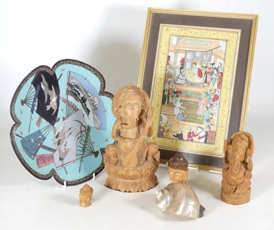 Lot 118 - Indian school (20th century) - figures in...