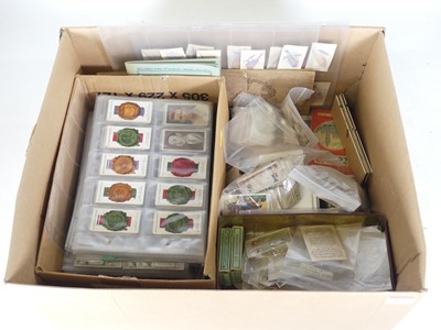 Lot 126 - A collection of cigarette cards to include...