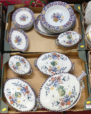 Lot 130 - A collection of Wedgwood 'Poterat' pattern...