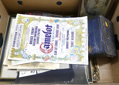 Lot 139 - A collection of ephemera, to include a Camelot...