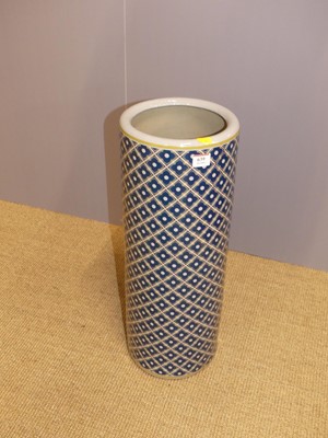 Lot 639 - A contemporary glazed stoneware cylindrical...