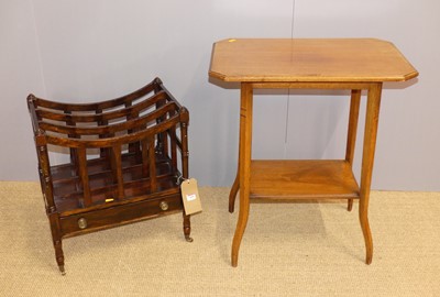 Lot 649 - A 19th century stained and simulated rosewood...
