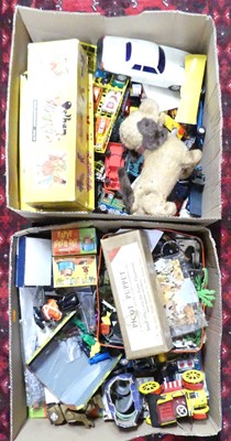 Lot 185 - A collection of toys and models, to include...