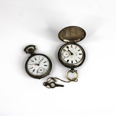 Lot 345 - C. Borelli of Farnham - a gent's silver cased...