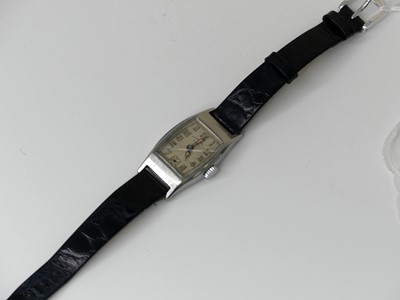 Lot 358 - An Art Deco lady's West End Watch Company...