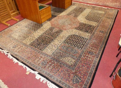 Lot 744 - A Persian woollen Kashmir design rug, all-over...