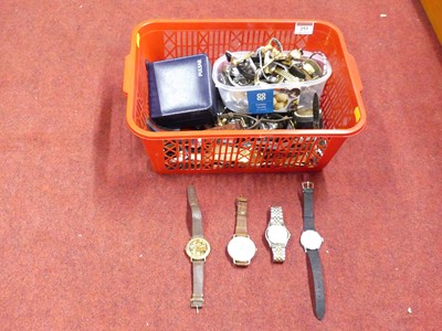 Lot 253 - A collection of wristwatches, to include a...