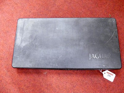 Lot 280 - A Jaguar automotive toolkit, housed in a black...