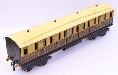 Lot 274 - Bowman C1910 0 gauge coarse scale wooden and...