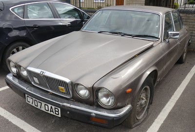 Lot 761 - A 1985/86 Jaguar XJ Series 3 Registration C707...