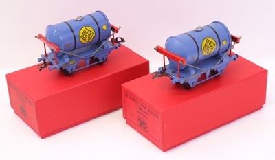 Lot 119 - Two reproduction Hornby 0 gauge Colas Bitumen...