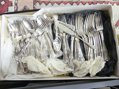Lot 214 - A collection of silver plated wares, to...