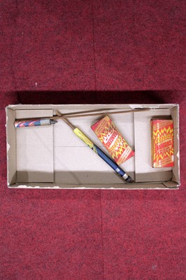Lot 285 - A collection of fireworks, to include a Pains '...