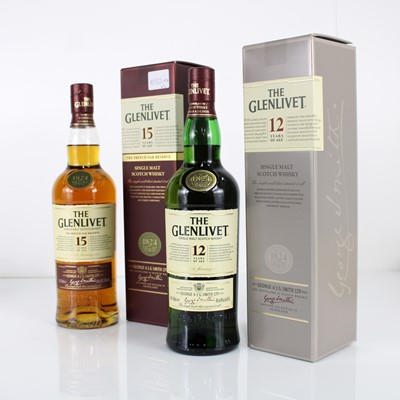 Lot 1206 - The Glenlivet 15 year old French Haut Reserve...