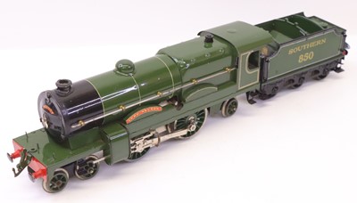 Lot 26 - 1933-36 Hornby 0 gauge no.3C Lord Nelson in...