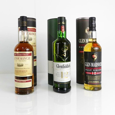 Lot 1192 - Glenfiddich 12 year old single malt Scotch...