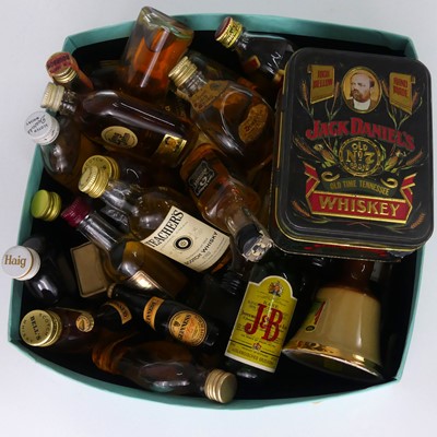 Lot 1257 - A selection of principally whisky spirit...
