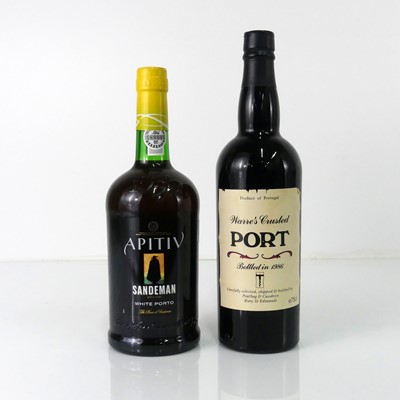 Lot 1151 - Warre's Crusted Port, bottled 1986 by Peatling...