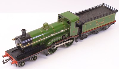 Lot 205 - Bing for Bassett-Lowke 0 Gauge 4-4-0 Loco and...