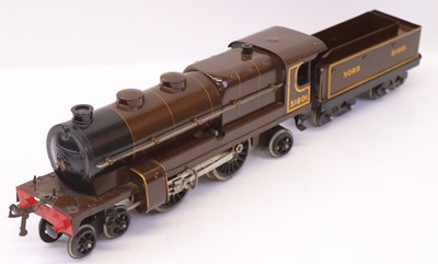 Lot 30 - 1930-34 Hornby 0 gauge clockwork no.3C Blue...