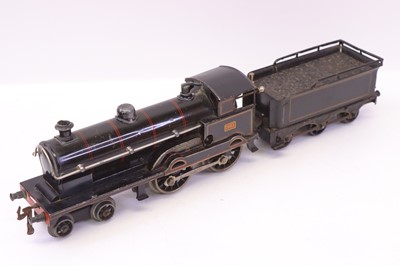 Lot 207 - Bing 0 gauge 4-4-0 George the Fifth, in LNWR...