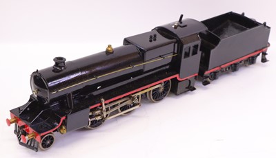 Lot 208 - Bassett Lowke 0 gauge live steam mogul,...
