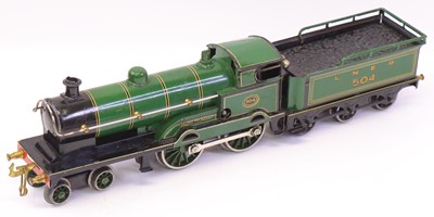 Lot 211 - Bing 0 gauge clockwork George the Fifth 4-4-0...