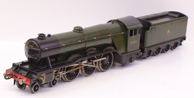 Lot 214 - Bassett Lowke 0 gauge Flying Scotsman, A1 loco...