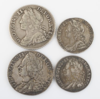 Lot 2 - Great Britain, 1739 shilling, George II...